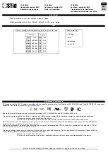 Предварительный просмотр 6 страницы Stid Architect SE7-ARC-DE-02 Installation Instructions Manual