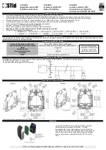 Предварительный просмотр 8 страницы Stid Architect SE7-ARC-DE-02 Installation Instructions Manual