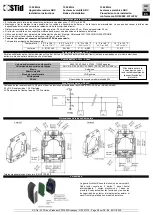 Предварительный просмотр 13 страницы Stid Architect SE7-ARC-DE-02 Installation Instructions Manual