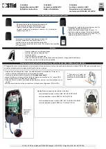 Предварительный просмотр 15 страницы Stid Architect SE7-ARC-DE-02 Installation Instructions Manual