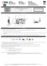 Preview for 2 page of Stid MS2S-Blue Installation Instructions Manual