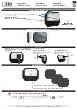 Предварительный просмотр 4 страницы Stid SLI-W42-A-U04: RS232 Installation Procedure