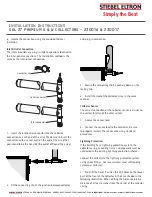 Предварительный просмотр 9 страницы STIEBEL ELTRON 230016 Operation & Installation Manual