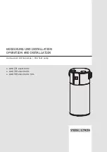 Preview for 1 page of STIEBEL ELTRON 230949 Operation And Installation