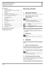 Preview for 2 page of STIEBEL ELTRON 233307 Installation Manual