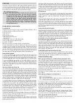 Preview for 2 page of STIEBEL ELTRON 234417 Operation And Installation Manual