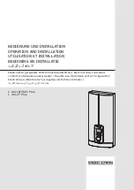 Preview for 1 page of STIEBEL ELTRON 236739 Operation And Installation