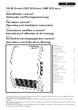 Preview for 1 page of STIEBEL ELTRON CK 20 S euro Operating And Installation Instructions