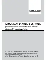 STIEBEL ELTRON DHC 10 EL Operation And Installation Instructions Manual preview