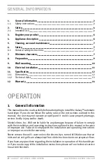 Предварительный просмотр 2 страницы STIEBEL ELTRON GALAXY 1 Operation And Installation