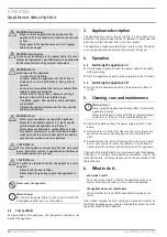 Preview for 4 page of STIEBEL ELTRON IA 2054 extreme Operation And Installation