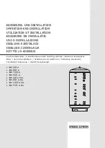 Предварительный просмотр 1 страницы STIEBEL ELTRON SBS 1001 W SOL Operation And Installation