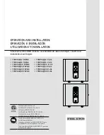 Preview for 1 page of STIEBEL ELTRON Tempra 12 Plus Operation And Installation