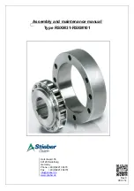 Preview for 1 page of Stieber Clutch RSXM Series Assembly And Maintenance Manual