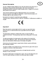 Preview for 16 page of Stierius EG 30-60 EPC Operating Instructions Manual