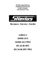 Stierius VARIO 5 Operating Instructions Manual preview