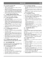 Preview for 145 page of Stiga 1381 HST 1171 Instructions For Use Manual