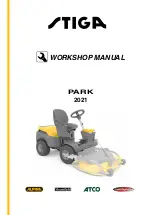 Preview for 1 page of Stiga 2021 Edition PARK 320 P Workshop Manual