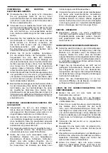 Предварительный просмотр 47 страницы Stiga 273560008/S15 Operator'S Manual