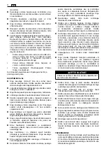 Предварительный просмотр 81 страницы Stiga 273560008/S15 Operator'S Manual