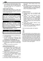 Предварительный просмотр 92 страницы Stiga 273560008/S15 Operator'S Manual