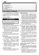 Предварительный просмотр 109 страницы Stiga 273560008/S15 Operator'S Manual