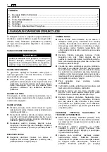 Предварительный просмотр 118 страницы Stiga 273560008/S15 Operator'S Manual