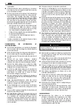 Предварительный просмотр 217 страницы Stiga 273560008/S15 Operator'S Manual