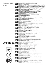 Preview for 1 page of Stiga 274160088 Operator'S Manual