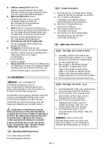 Предварительный просмотр 126 страницы Stiga B 26 D Operator'S Manual