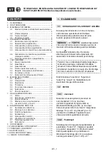 Предварительный просмотр 199 страницы Stiga B 26 D Operator'S Manual