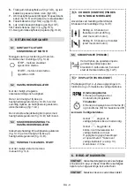 Preview for 112 page of Stiga BC 536 Series Operator'S Manual