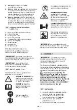 Preview for 20 page of Stiga BL 20 Li A Operator'S Manual