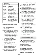 Предварительный просмотр 6 страницы Stiga BT 24 Li 2.0 Operator'S Manual