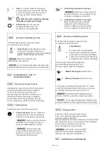 Preview for 56 page of Stiga Cruiser 430/480 Li 80 Series Operator'S Manual