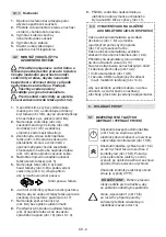 Preview for 94 page of Stiga CS 700 Li 48 Operator'S Manual