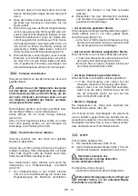 Preview for 143 page of Stiga CS 700 Li 48 Operator'S Manual