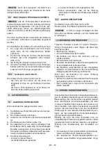 Preview for 147 page of Stiga CS 700 Li 48 Operator'S Manual