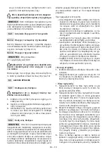 Preview for 164 page of Stiga CS 700 Li 48 Operator'S Manual