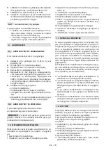 Preview for 169 page of Stiga CS 700 Li 48 Operator'S Manual