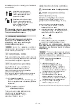 Preview for 335 page of Stiga CS 700 Li 48 Operator'S Manual