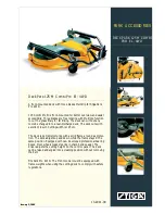 Preview for 1 page of Stiga DECK PARK 125 M COMBI PRO 125 M Specifications