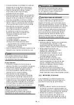 Preview for 38 page of Stiga EXPERIENCE e-Ride C500 Operator'S Manual