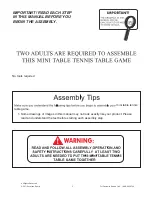 Preview for 2 page of Stiga G02238W Assembly Instruction Manual