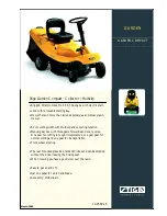 Preview for 1 page of Stiga Garden Compact Specifications