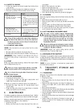 Preview for 34 page of Stiga MC 534 Series Operator'S Manual