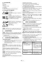 Preview for 58 page of Stiga MC 534 Series Operator'S Manual