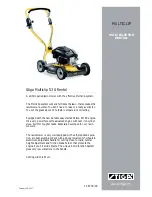 Preview for 1 page of Stiga MULTICLIP 53 S RENTAL Specifications