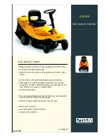 Preview for 1 page of Stiga NEW GARDEN COMPACT Specifications