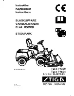 Preview for 1 page of Stiga PA409 Instructions Manual